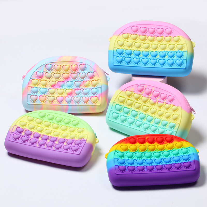 New cross-border rodent pioneer zero wallet children's silicone diagonal cross bag Poppaole shoulder bag manufacturers direct sales thumbnail