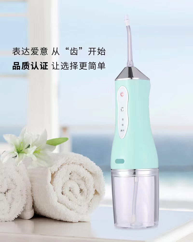 Descarga eléctrica de dientes limpieza oral doméstica costura de dientes removedor de piedras limpiador de dientes spray fuerte nudo de hilo dental Application Scenario