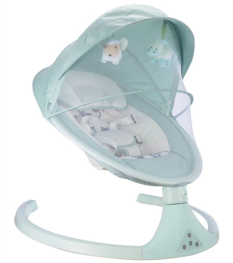 智能电动婴儿摇椅 宝宝电动摇床摇篮 新生儿安抚秋千哄娃神器