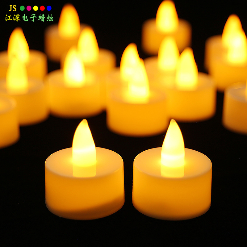 LED candle light decoration technology is beautiful and beautiful lighting up the home atmosphere