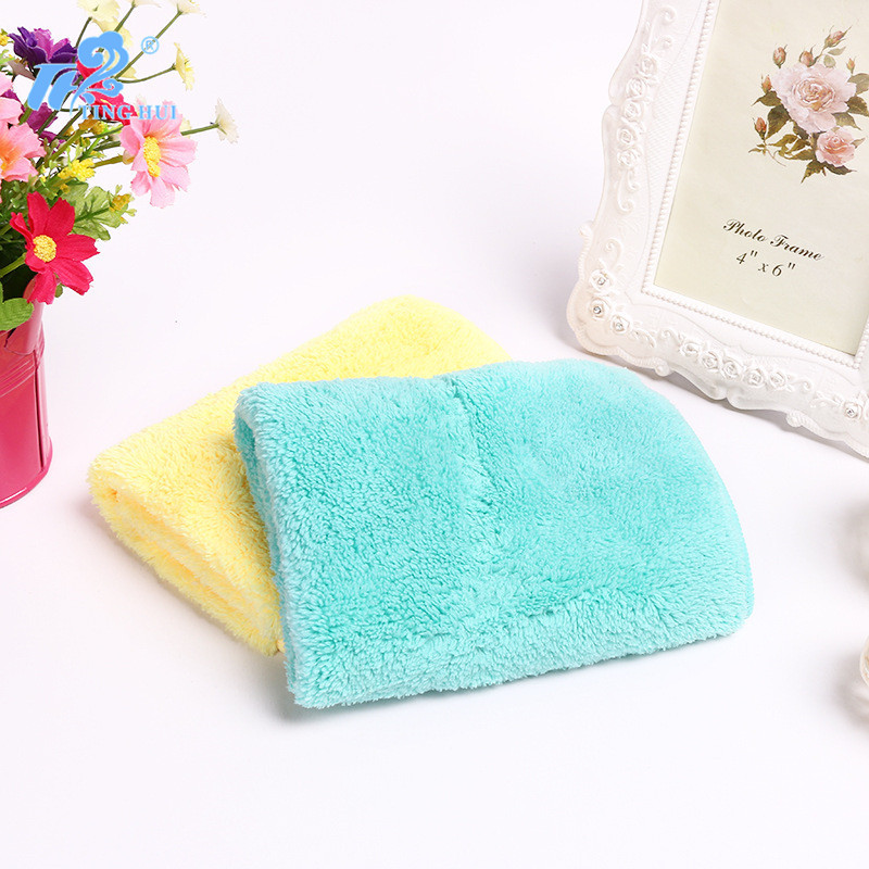 The rag manufacturer supplies various bamboo fiber rags, warp knitted rags and coral fleece rags, 26x36 Application Scenario