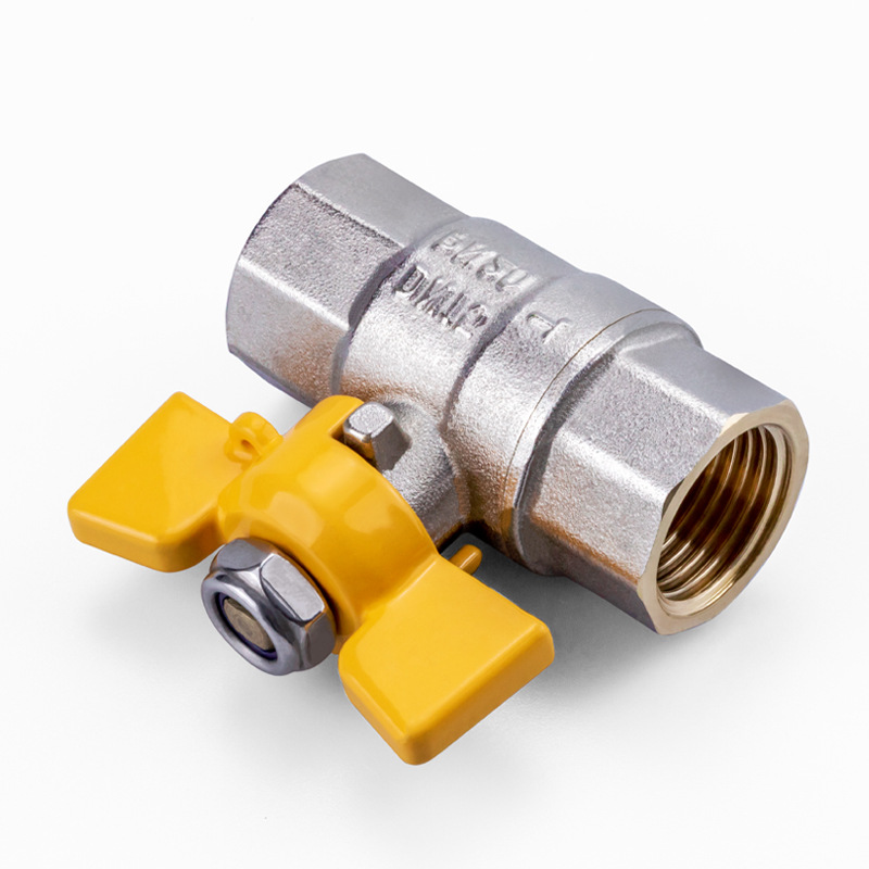Valve Gas Brass Ball Valve Dn15 Brass Thread All Copper Spool Gas Valve Gas Valve Liquefied Gas Valve Specification drawing