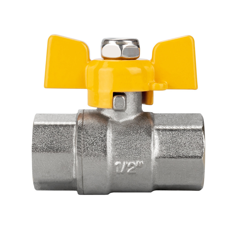 Valve Gas Brass Ball Valve Dn15 Brass Thread All Copper Spool Gas Valve Gas Valve Liquefied Gas Valve details Picture