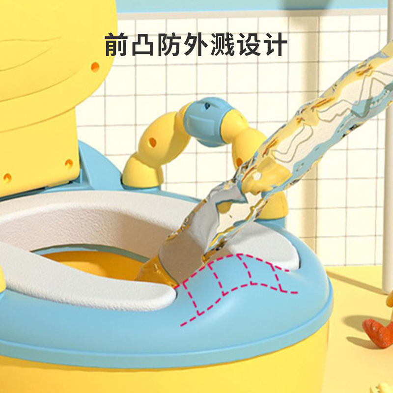 Children's Toilet Seat Baby Drawer Toilet Baby Thick Bedpan Urinal Bowl Male And Female Children Cartoon Toilet Seat details Picture