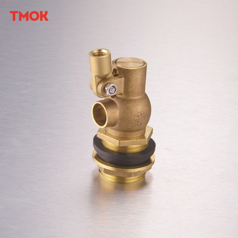 Tangke Valve Yuhuan Manufacturers Copper Float Ball Valve Outer Wire Brass 4 Points Float Ball Valve Dn20 From The Water Tank Tower Application Scenario