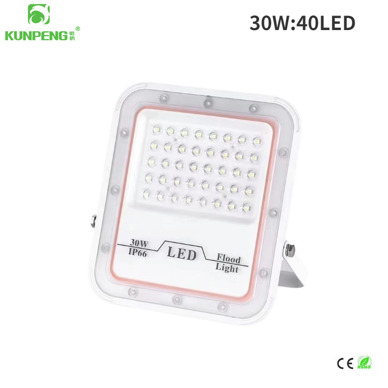 【 New Model 】 Lens-type floodlight, municipal high-brightness outdoor garden light, waterproof