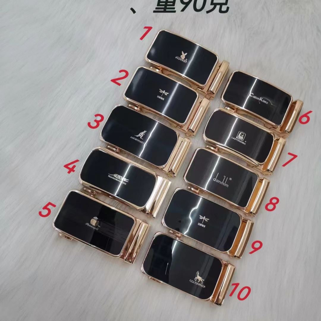 四公分品牌胶片合金自动扣 重90克皮带扣头 自动腰带扣头厂家现货