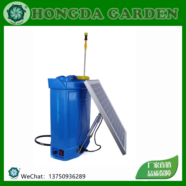 Solar powered electric sprayer Solar charged electric sprayer 16 litre sprayer for insect and mosquito killing