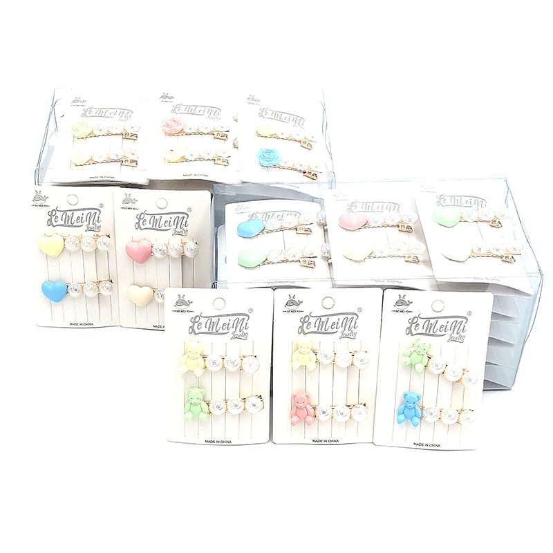 N3215 offers a variety of pearl fashion duck clips, hair clips, duck clips, hair accessories, headwear, and Japanese and Korean accessories for wholesale at a 2-yuan store details Picture