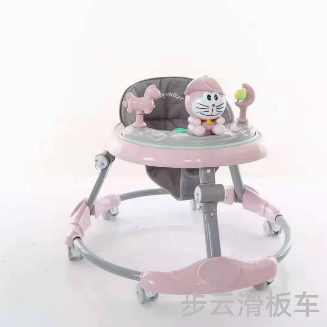 Buyun baby walker with push rod to prevent O-shaped legs. It is a multi-functional baby walker that can be used and pushed by babies Application Scenario