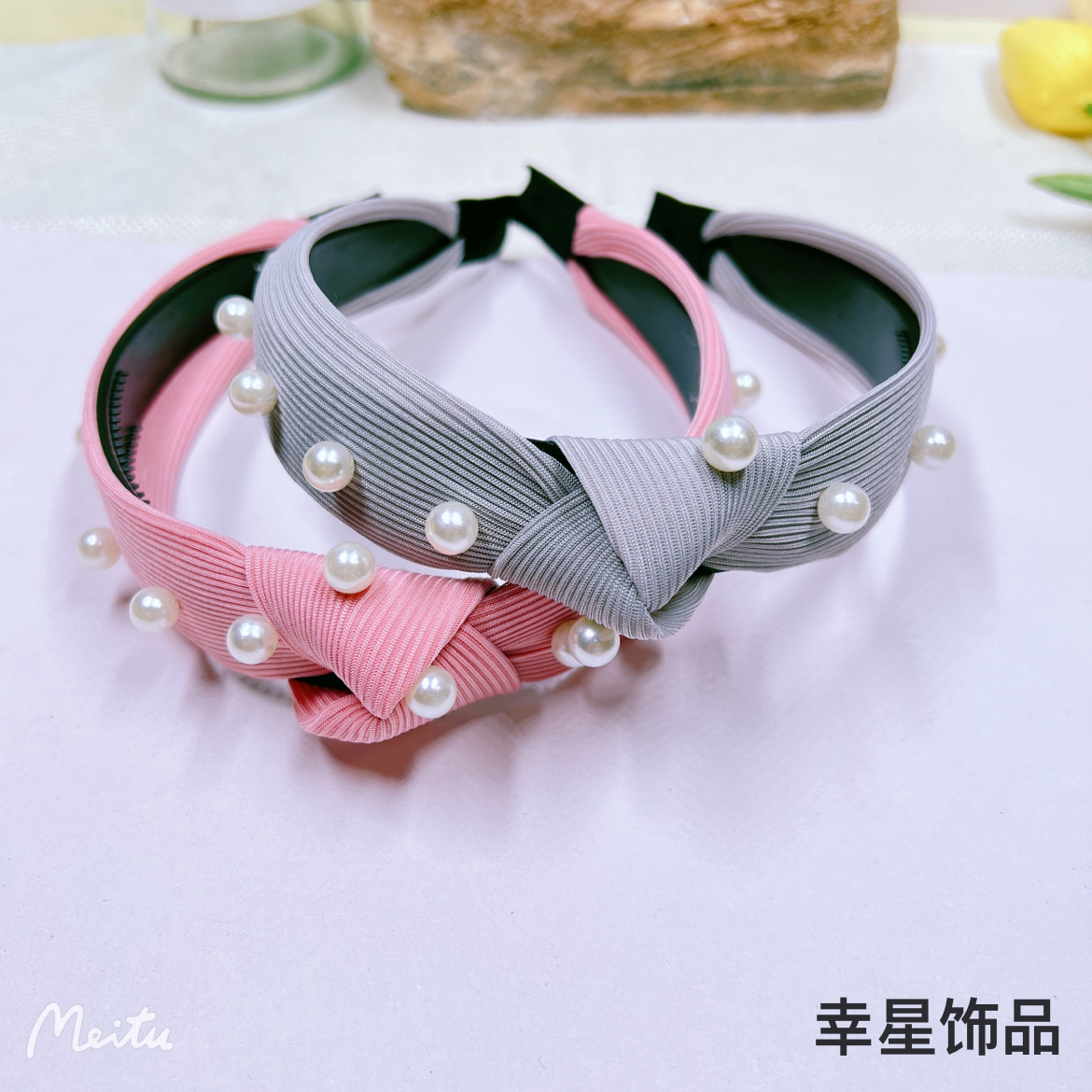 YAJA's versatile pearl hairband, fashionable headband, hairpin, and simple hairpin for women's Internet celebrities - new headwear Specification image