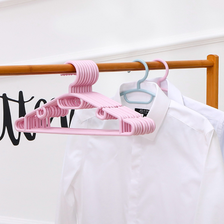 无痕衣架防滑家用挂衣塑料衣架子衣服挂宿舍用衣撑子晒衣服架工厂