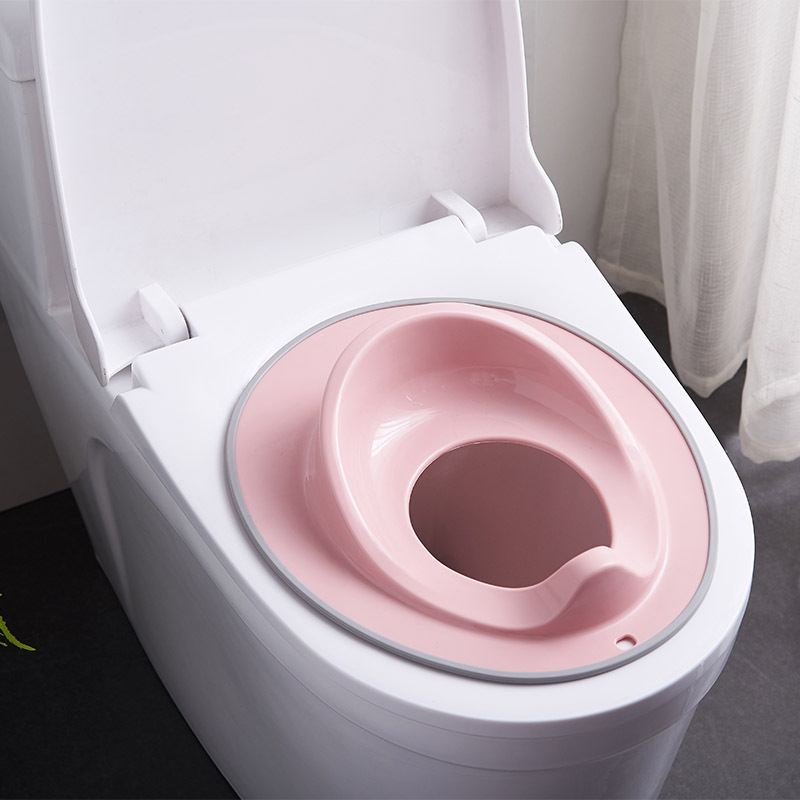 Plus-Size Toilet Non-Slip Children's Toilet Seat Plastic Portable Toilet Seat For Babies And Toddlers