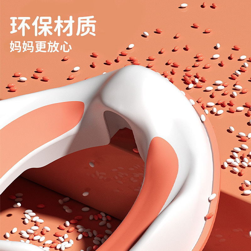 Household Children's Toilet Seat Category Ladder Type Toilet Seat Non-Slip Auxiliary Stool Stool For Children Application Scenario