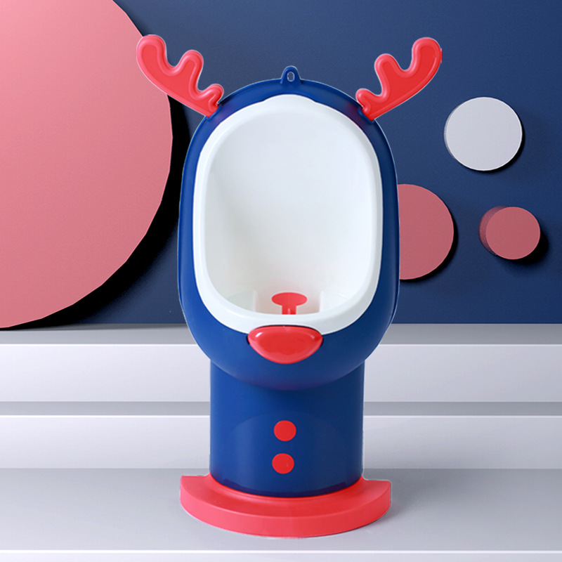 Children's Rocket Urinal Boy Baby Three-Dimensional Adjustable Height Short Bedpan Wall Urinal Application Scenario