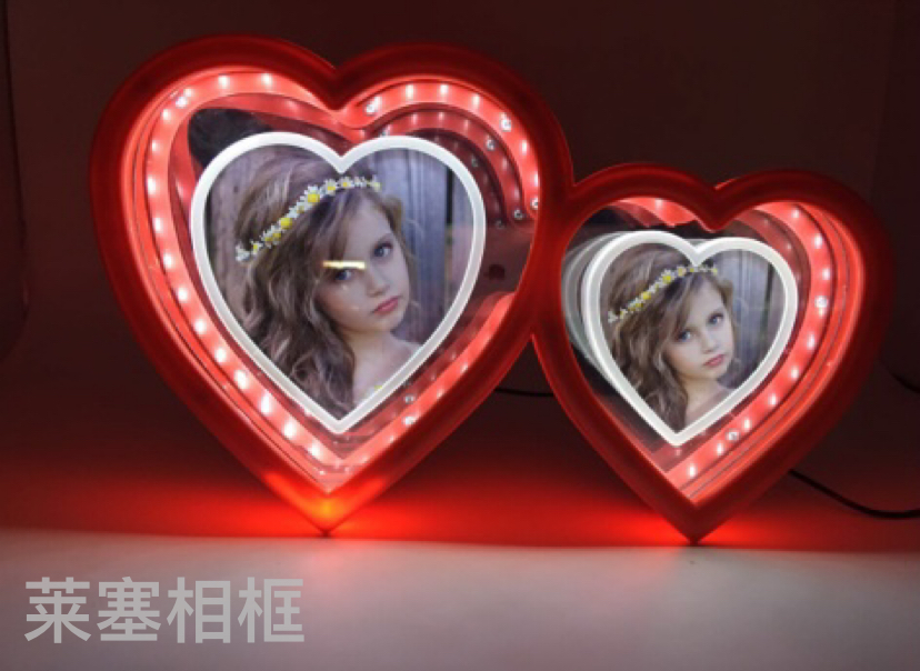 Creative decorative items with lights for home decoration, living room and bedroom handicrafts, photos, magic mirrors and photo frames Item Picture