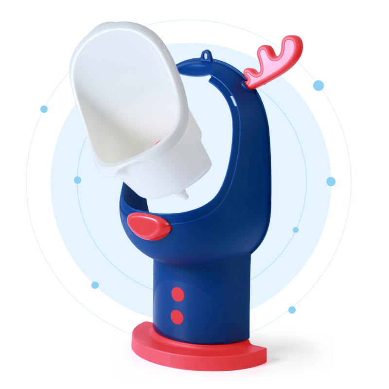 Children's Rocket Urinal Boy Baby Three-Dimensional Adjustable Height Short Bedpan Wall Urinal Item Picture