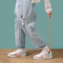 Giraffe shoehorn high-grade magnetic shoe lift long handle shoe wearing appliance home shoe pull shoe handle shoe plectrum ruler