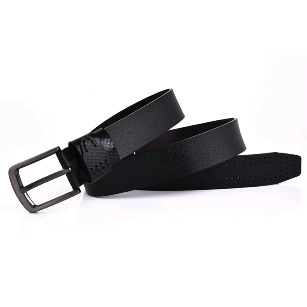 Pin buckle belt casual and versatile men's belt 4.0 Antique pin buckle men's super-migration rubber rubber belt factory direct sales Application Scenario