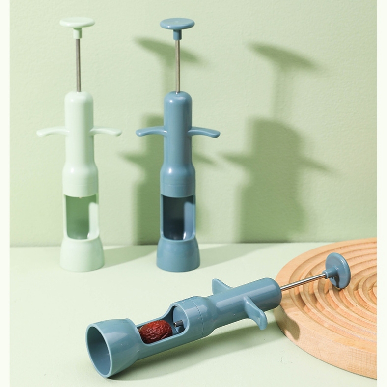 Multi-functional press core remover, kitchen and household quick core remover, jujube and cherry core remover Specification image