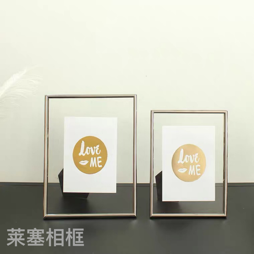 Creative decorative items for home decoration, living room and bedroom, handicrafts, photos, metal photo frames