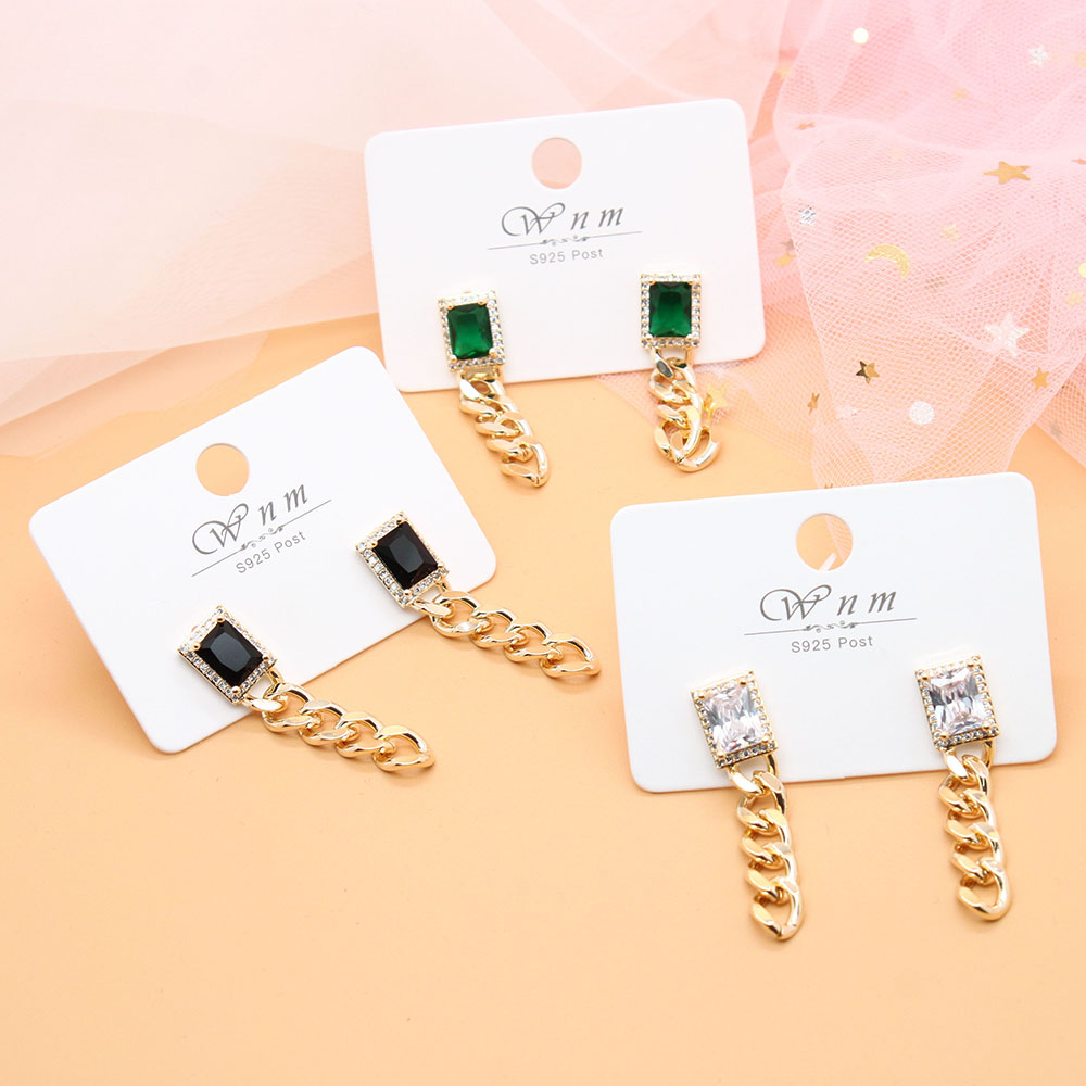 Yiwu Jewelry s925 Silver Needle Earrings for women, new trendy Korean style, long stud earrings, simple pearl earrings