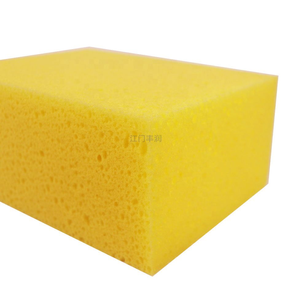 Wholesale epoxy colored sand cleaning sponge blocks, tile grouting and edge grinding large water-absorbing grouting sponge wiping from sponge manufacturers Specification image