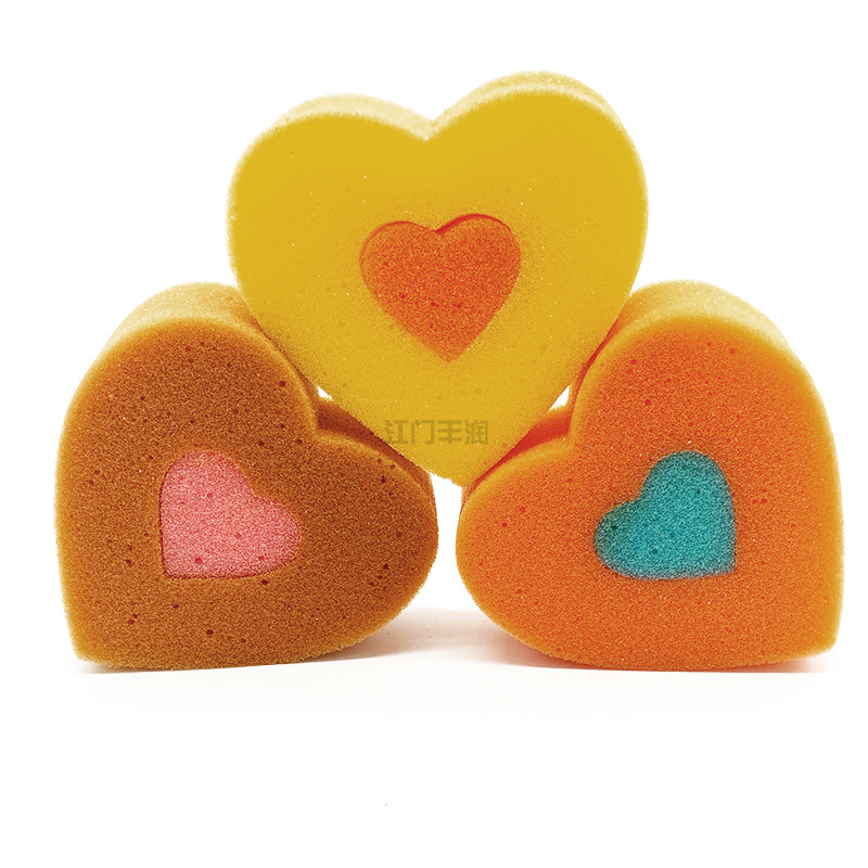 We supply patterned bath sponges, foamed sponges and bath sponge products details Picture