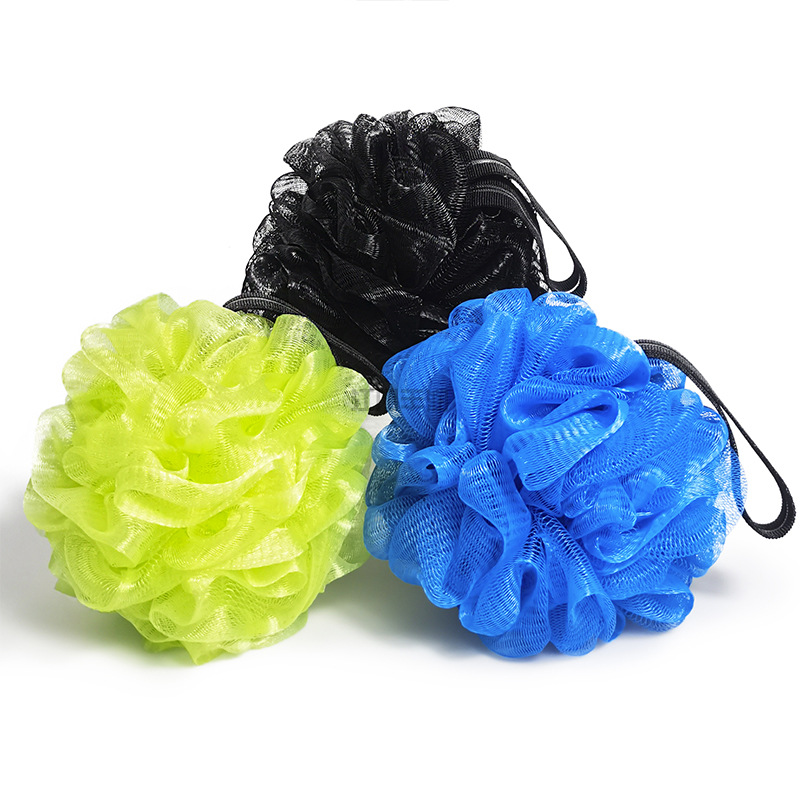 The original manufacturer recommends the new rubber belt recycled material bath flower and recycled material bath ball. Various styles can be customized Item Picture