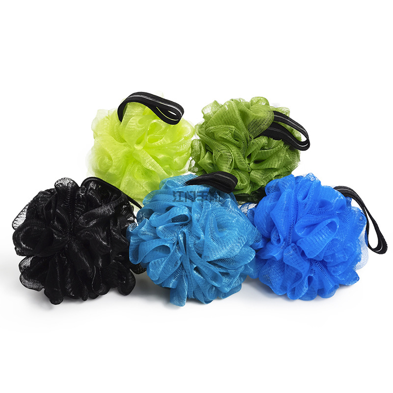 The original manufacturer recommends the new rubber belt recycled material bath flower and recycled material bath ball. Various styles can be customized