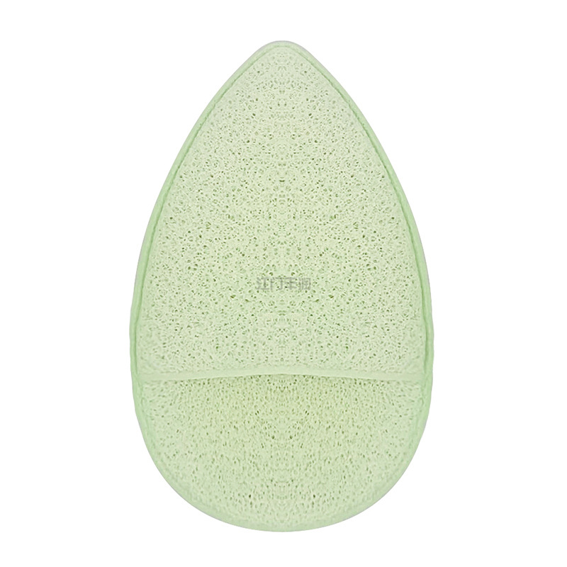 Sponge face towel, elastic cleaning powder puff, magic lazy shoe-shaped makeup remover powder puff, popular online facial cleansing towel Specification image