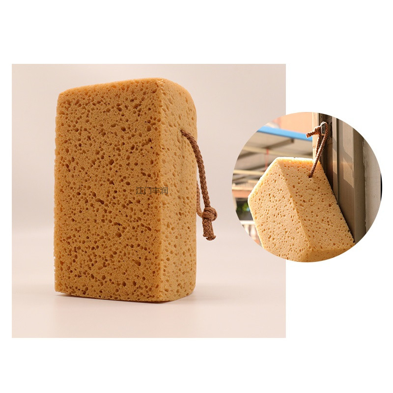 Factory direct supply of extra-large honeycomb coral square car wash sponge with rich foaming and high water absorption cleaning sponge Item Picture