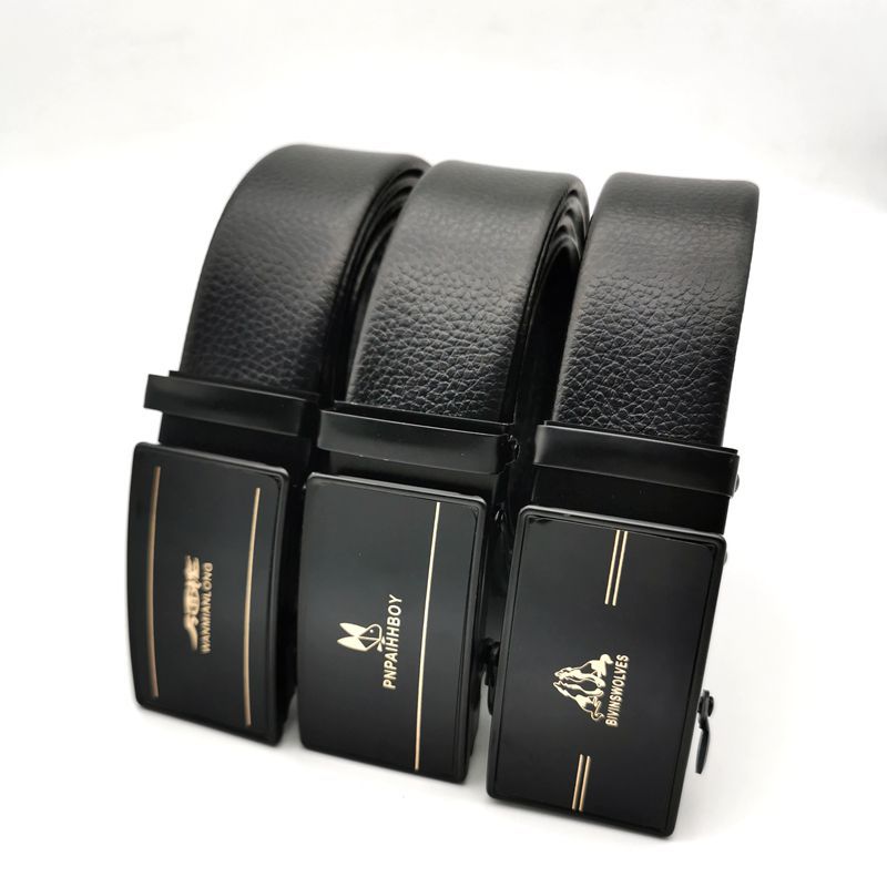 4公分仿皮自动腰带服饰鞋帽赠品皮带超市地摊展销会热销厂家直销