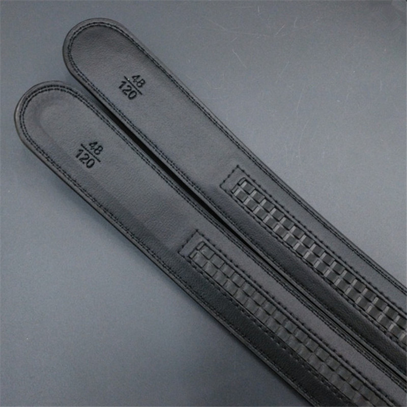 14-patterned men's automatic belt, with no buckle on the belt body, made of PVC imitation leather and super-fine fiber material, scratch-resistant. Wholesale from the manufacturer details Picture