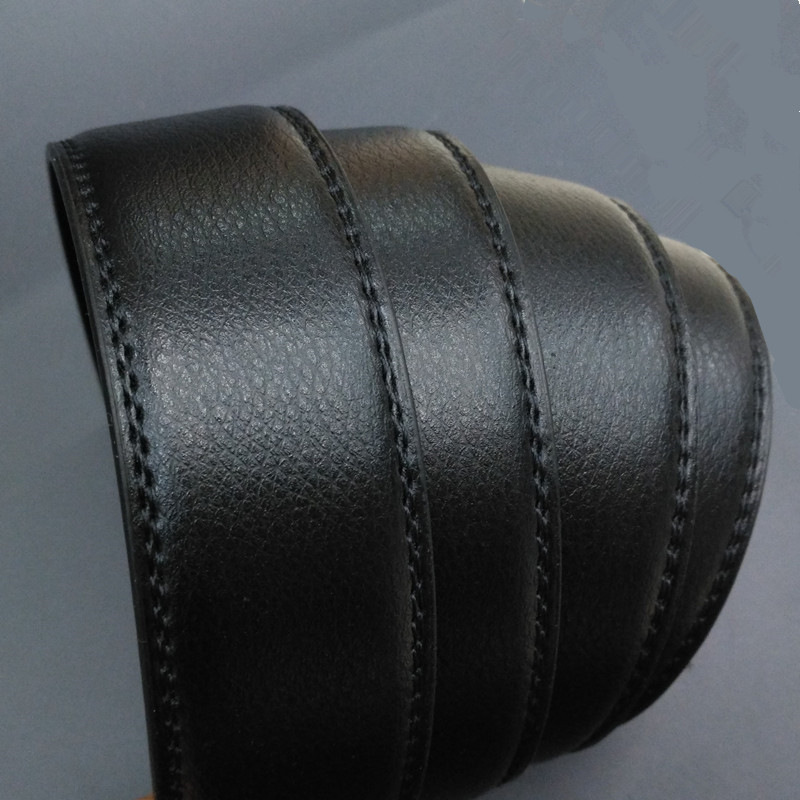 14-patterned men's automatic belt, with no buckle on the belt body, made of PVC imitation leather and super-fine fiber material, scratch-resistant. Wholesale from the manufacturer Specification image