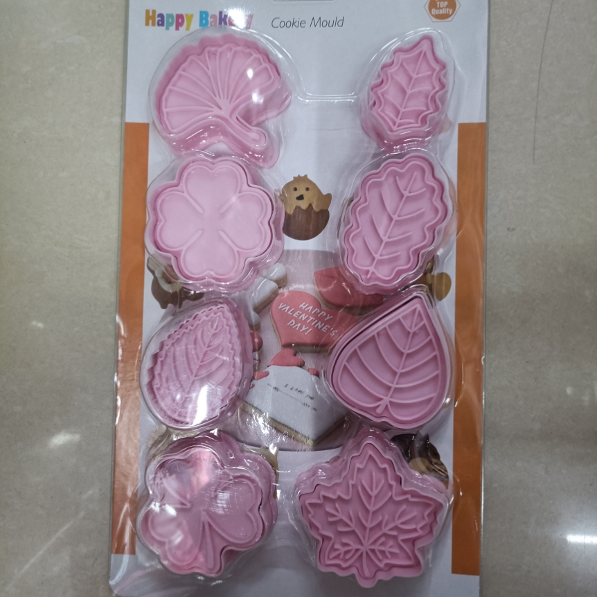 Wholesale of fondant cake mold sets, including spring embossing molds and cutting molds, etc., 33 pieces set details Picture