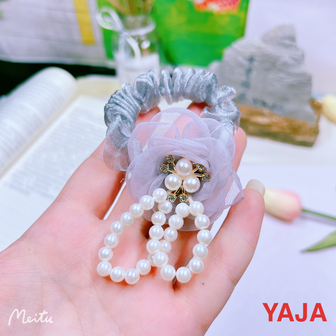 حبل شعر طويل الأجل لؤلؤة الفتيات، حبال خيالية خارقة لشعر الفتيات Item Picture