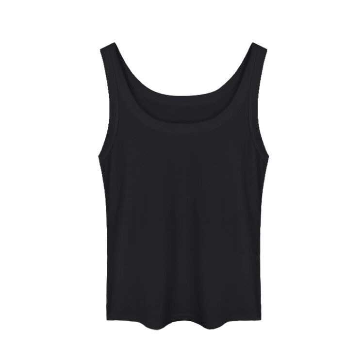 Live-streaming room: Victoria's same style threaded vest, seamless base, casual anti-exposure cover-up lotion, versatile vest for women Item Picture