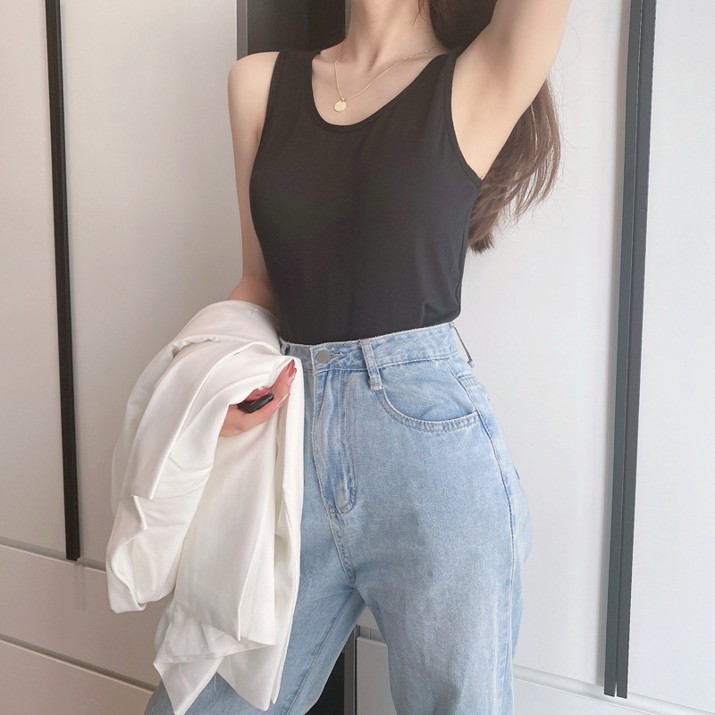 The strapless vest, women's bra pad, no-wear underwear, Modal beauty back can be worn outside as a base layer. Factory direct sales, one-piece consignment Specification image