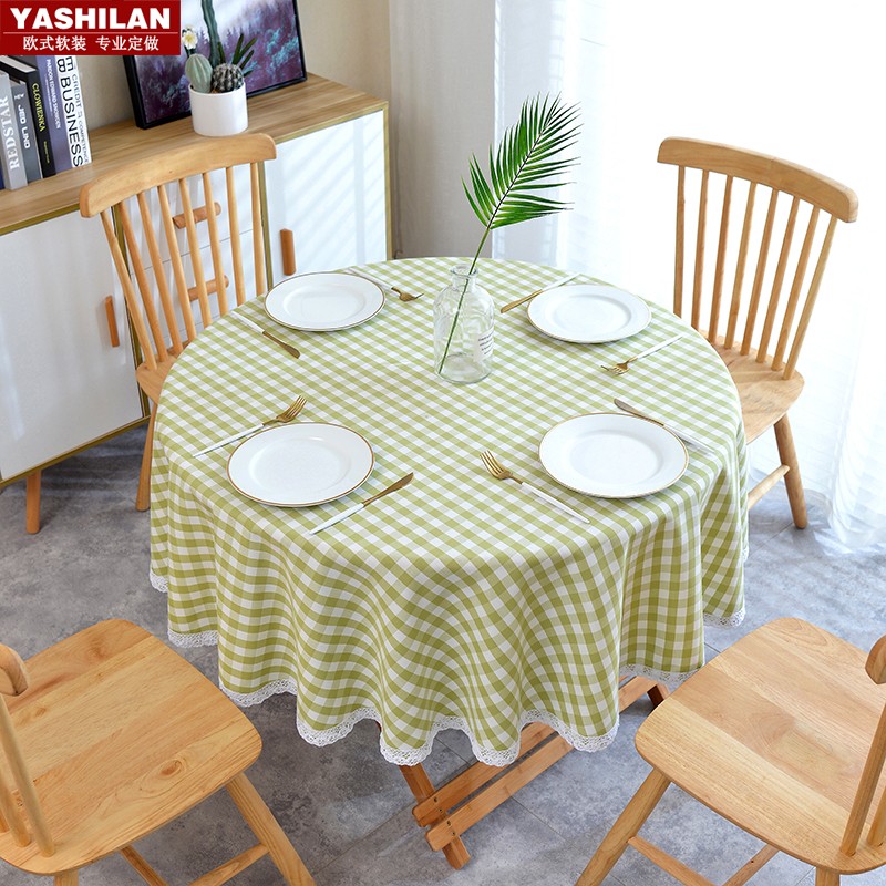 餐桌布艺/台布/桌布实物图