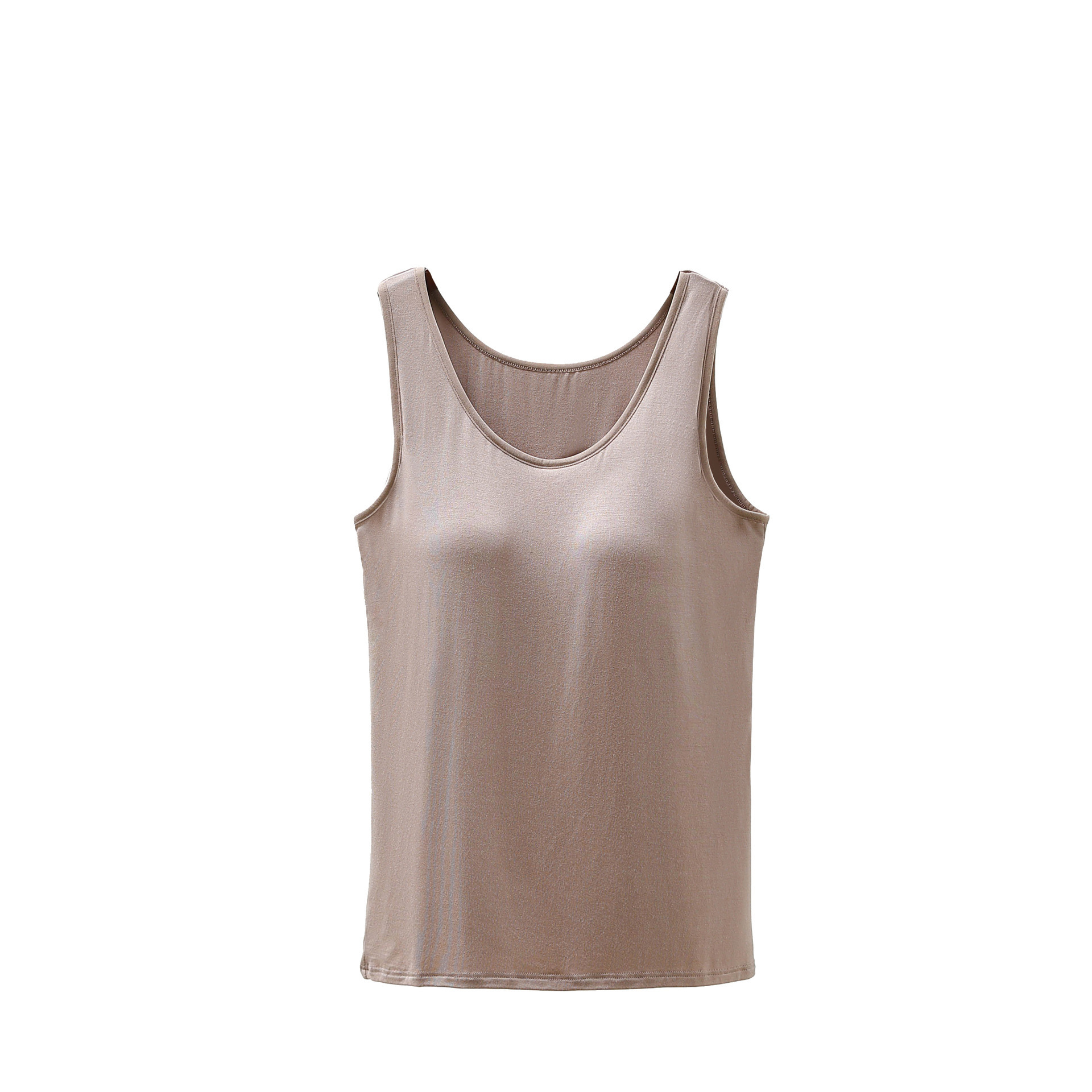 السترة الصدرية المبطنة بلا علامات، مع حمالة الصدر Item Picture