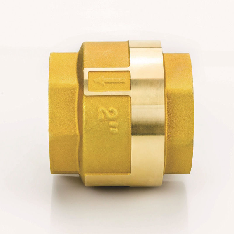Valve Check Valve Inner Thread Brass Check Valve Copper Core Check Valve Spring Vertical Ball Valve Inner Wire Check Valve Specification drawing
