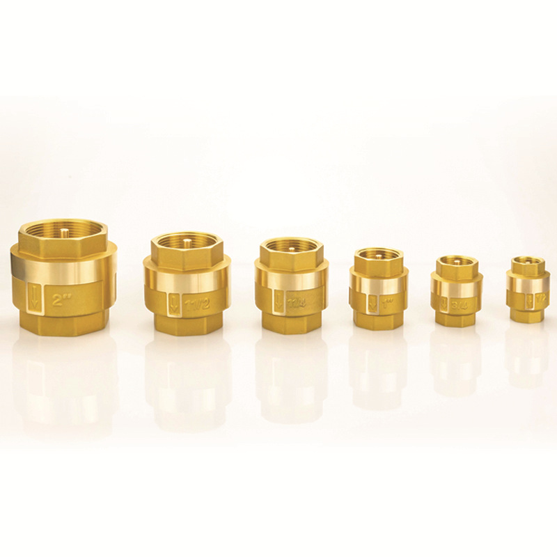 Valve Check Valve Inner Thread Brass Check Valve Copper Core Check Valve Spring Vertical Ball Valve Inner Wire Check Valve Item Picture