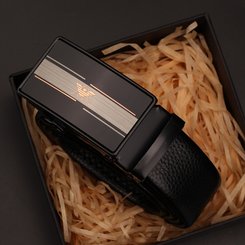 Kuaishou Douyin live streaming belt, men's belt with edge, automatic belt, simple, elegant and fashionable new style in stock Application Scenario