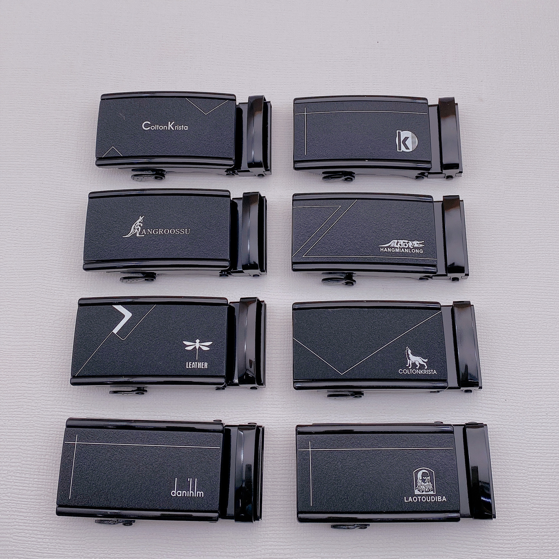 The 4.0 automatic new matte buckle, paired with 4.0 toothed belts of various qualities, is available in large quantities at discounted prices Specification image