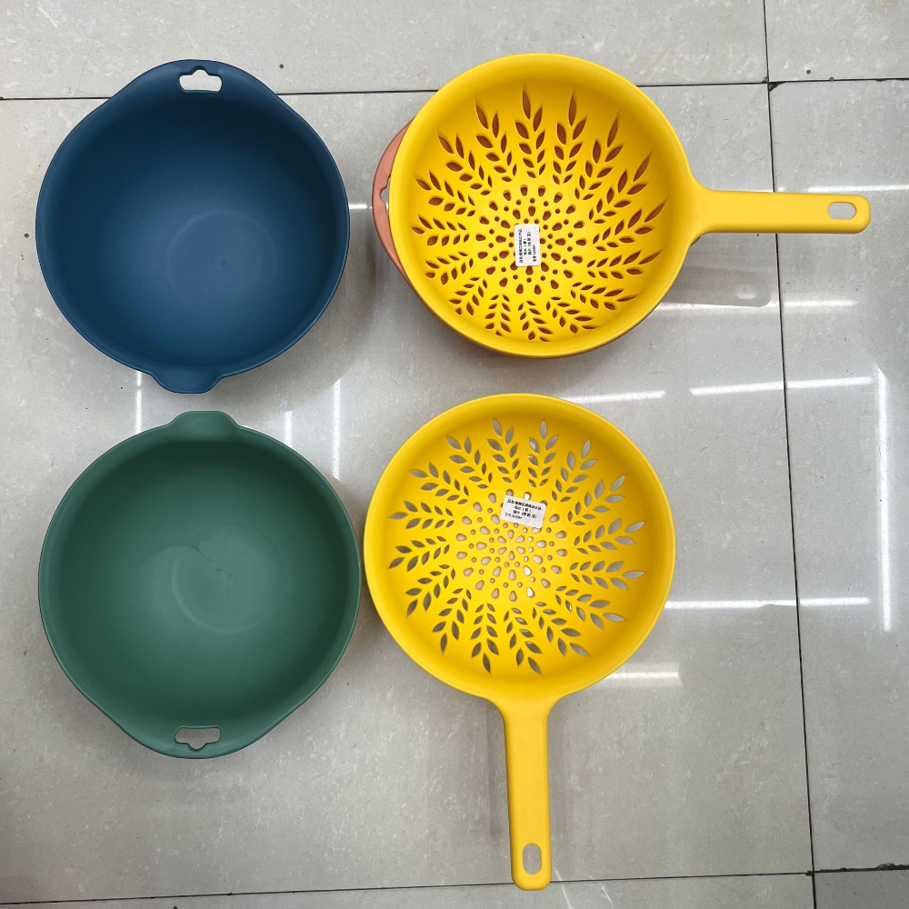 Hotel furniture kitchen supplies fruit and vegetable wash water blue set