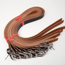 Stand selling men's leather belt is now cutting knife cut pig skin alloy thickened needle buckle belt manufacturers