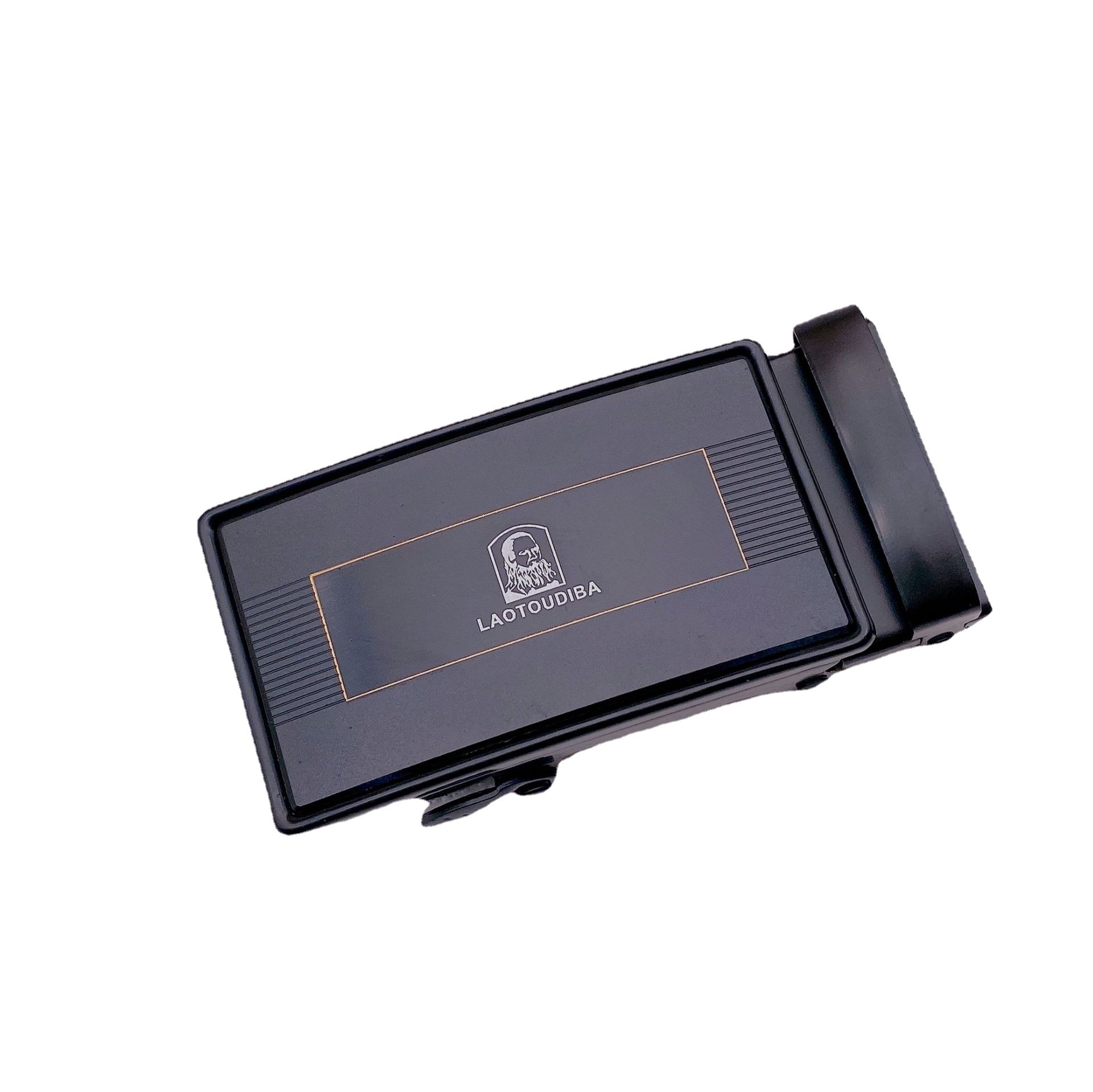 Men's belt buckle, single buckle, 4.0 matte acrylic automatic buckle, suitable for various automatic belts Item Picture