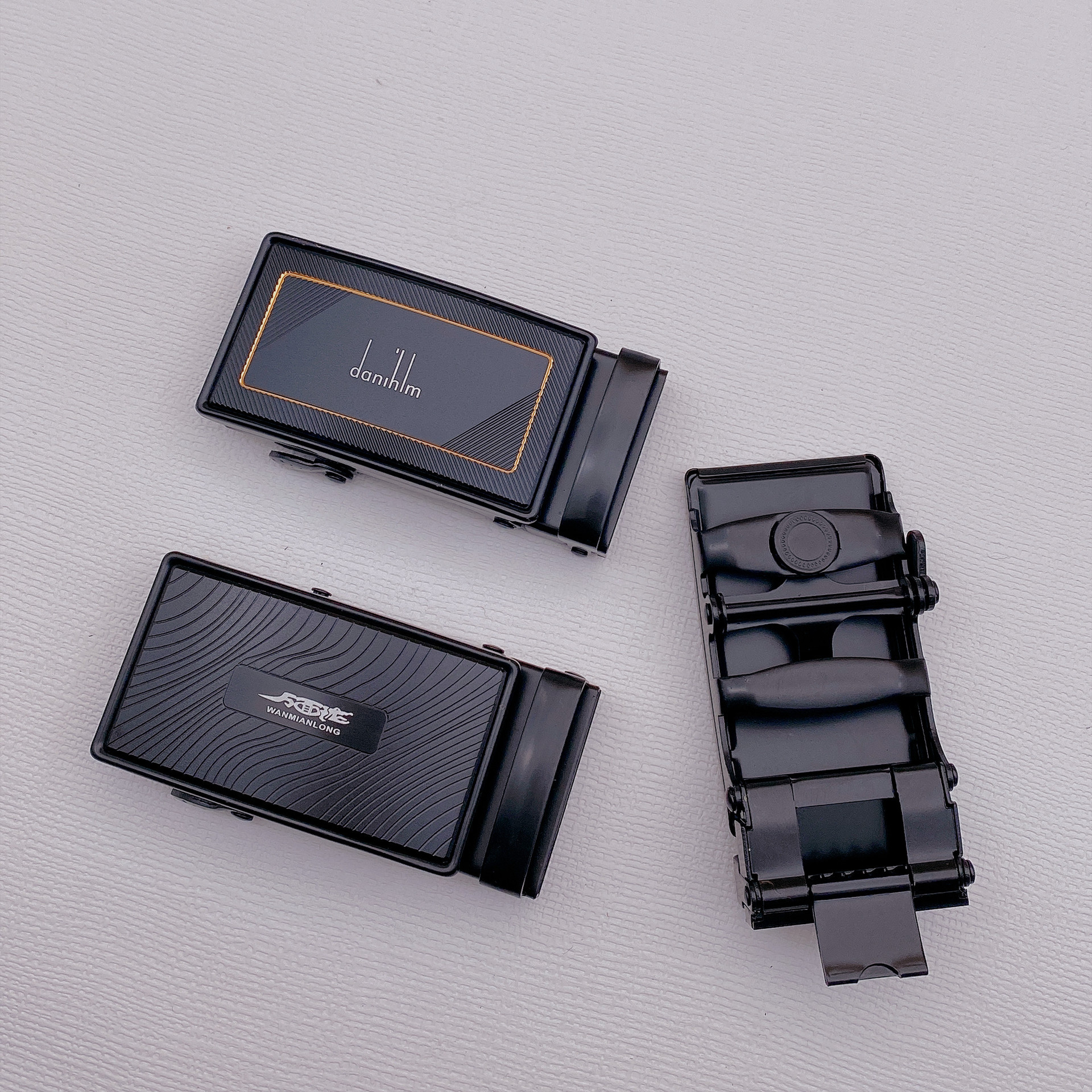 Men's belt buckle, single buckle, 4.0 matte acrylic automatic buckle, suitable for various automatic belts Application Scenario