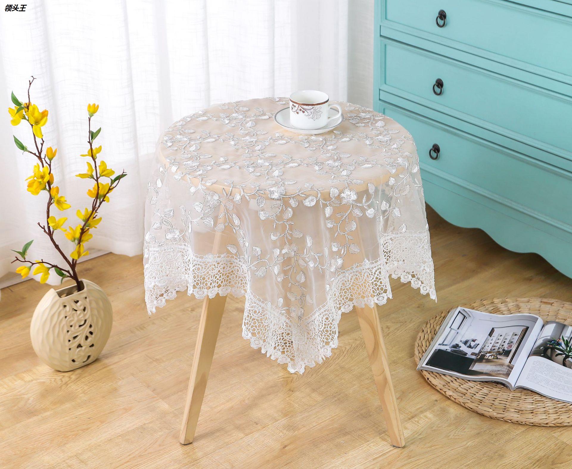 餐桌布艺/台布/桌布实物图